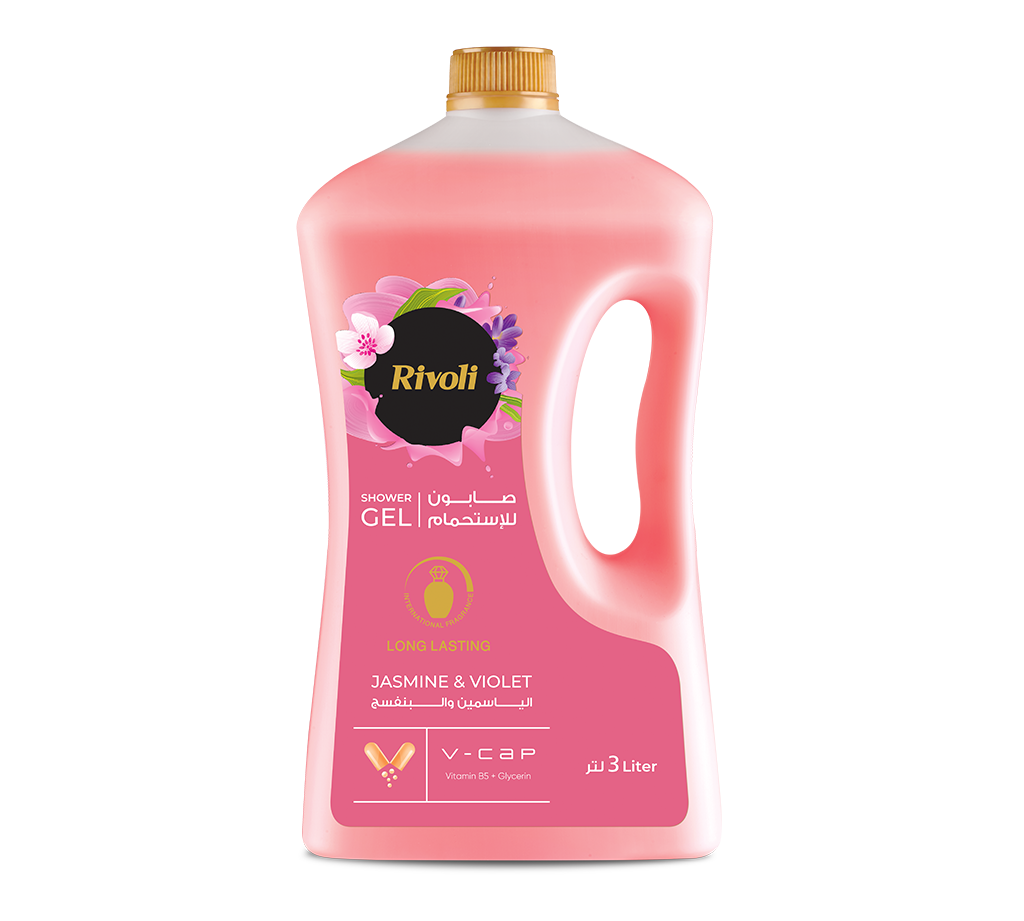 Rivoli Shower Gel – Damask Rose & Violet Perfume 3L
