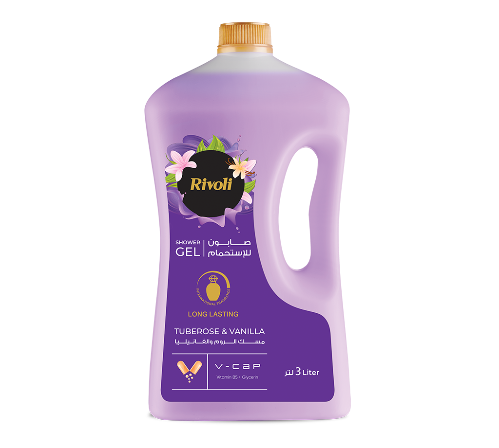 Rivoli Shower Gel – Tuberose & Vanilla Perfume 3L