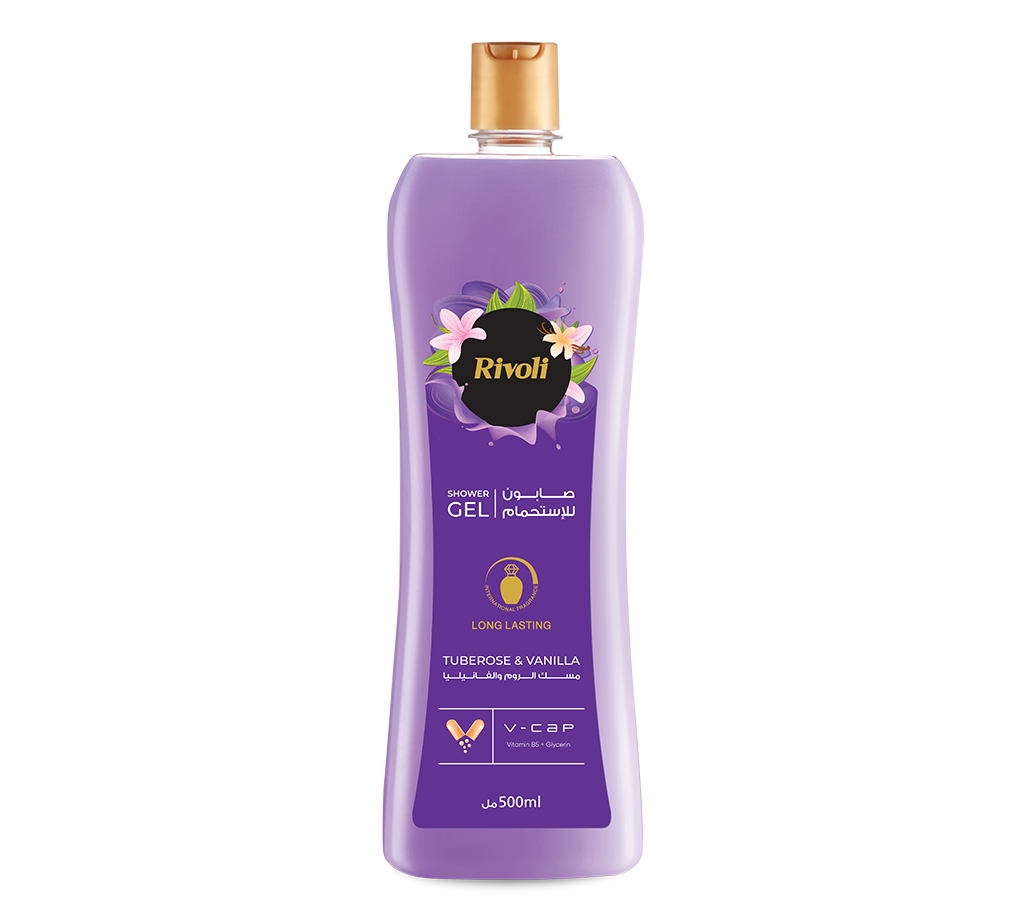 Rivoli Shower Gel – Tuberose & Vanilla Perfume 500ml
