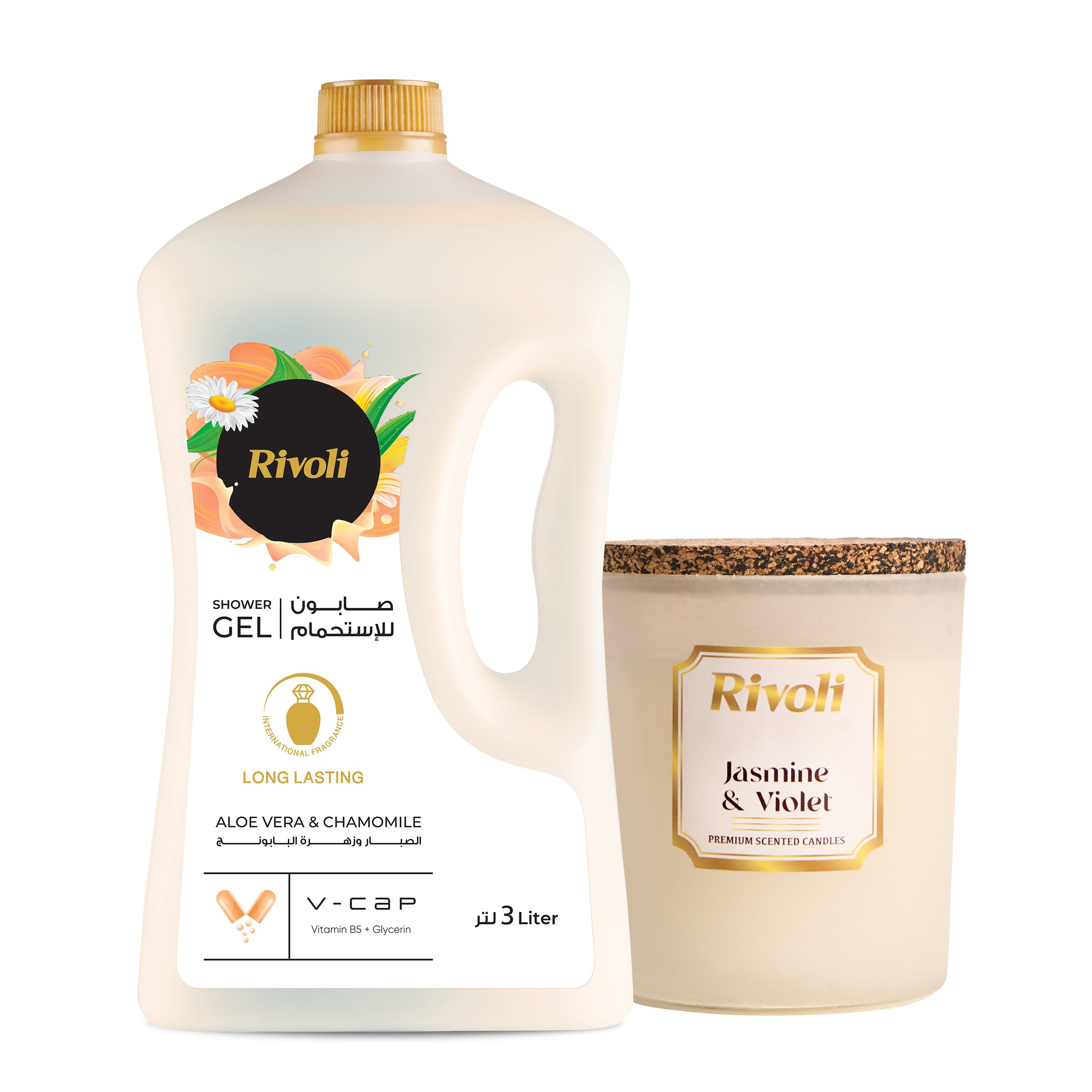 Candle + Shower Gel 3L