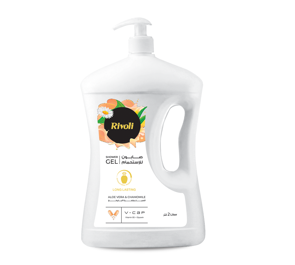 Rivoli Shower Gel – Aloe Vera & Chamomile flower Perfume 2L