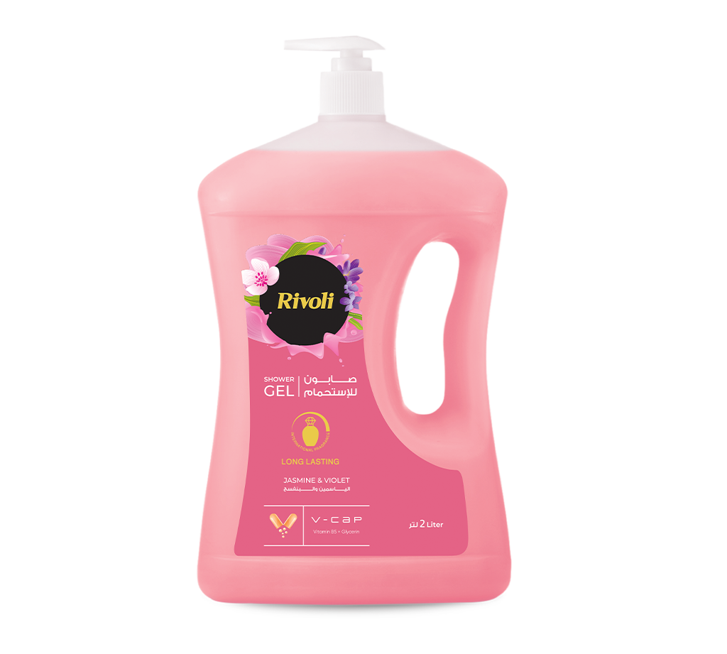 Rivoli Shower Gel – Damask Rose & Violet Perfume 2L