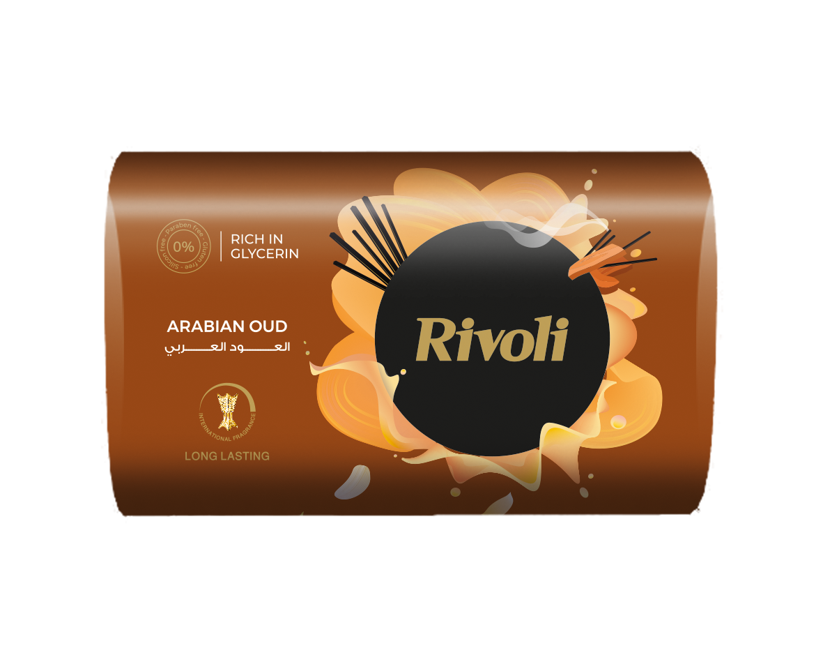 Rivoli Bar-Soap – Arabian OUD Perfume 110gm Single