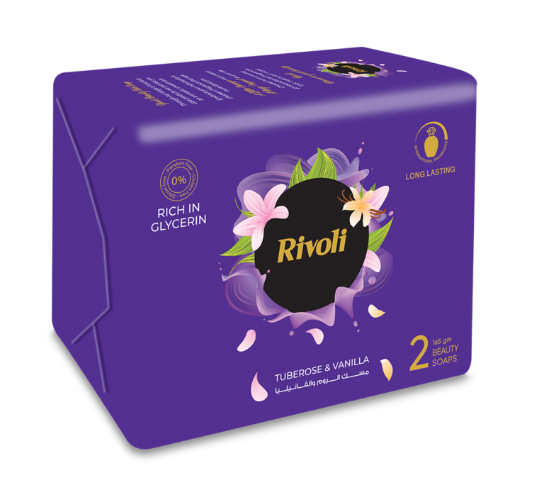 Rivoli Bar-Soap – Tuberose & Vanilla Perfume 165gm