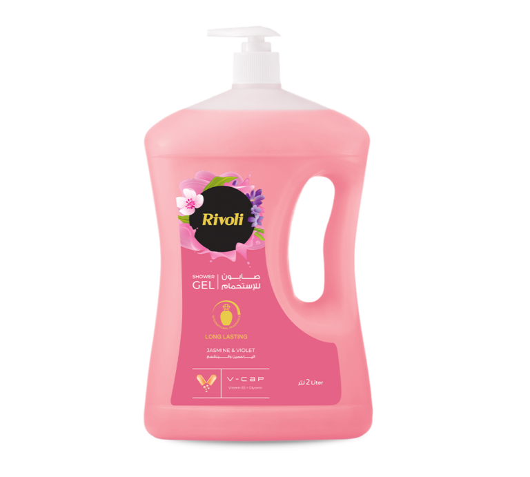 Rivoli Shower Gel- Jasmine & Violet Perfume 2L