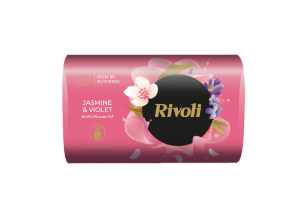 Rivoli Bar-Soap – Damask Rose & Violet Perfume 120gm - Image 2