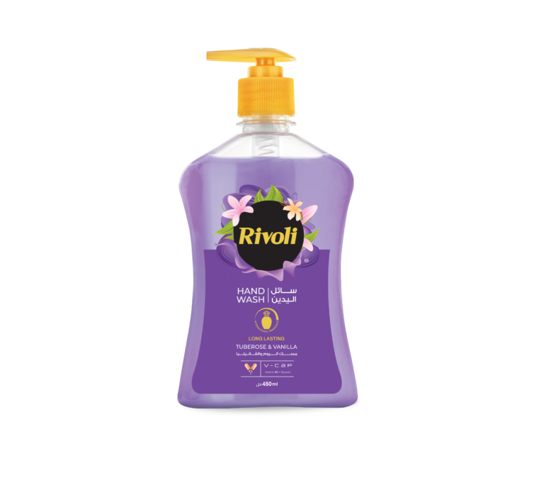 Rivoli Liquid Hand Wash – Tuberose & Vanilla Perfume 450 ml