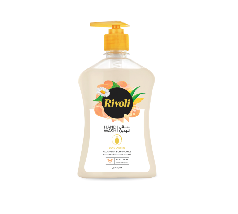 Rivoli Liquid Hand Wash – Aloe Vera & Chamomile flower Perfume 450ml