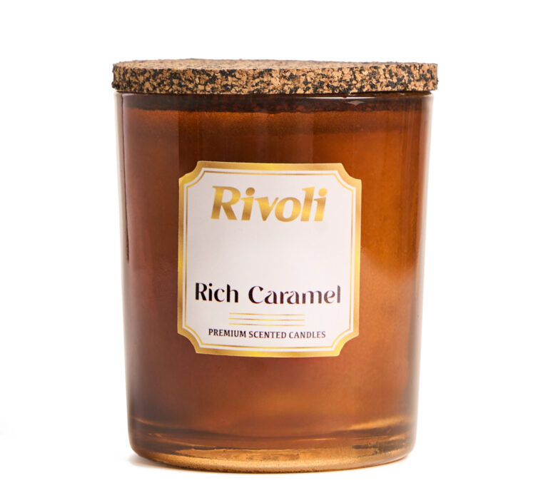 Rivoli Premium Candles – Rich Caramel